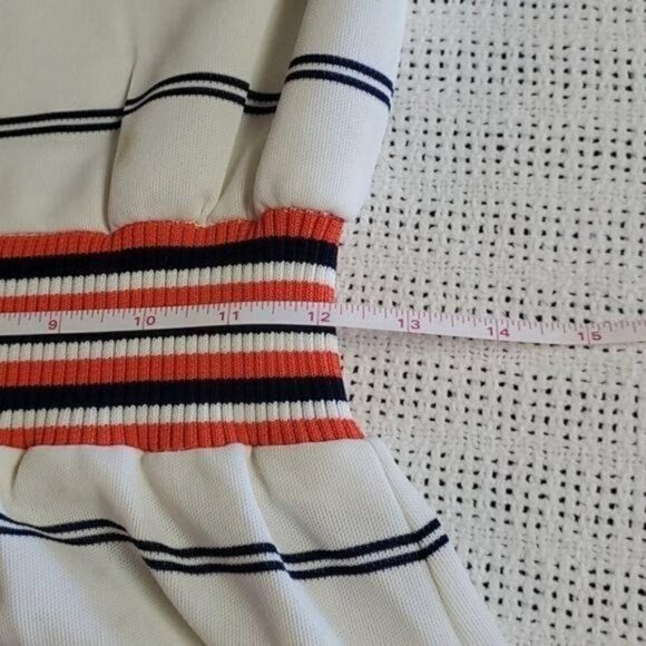 Vintage Embellished Stretch Banded Waist Sleeeveless Zippered Sz S Dress - Picture 6 of 8